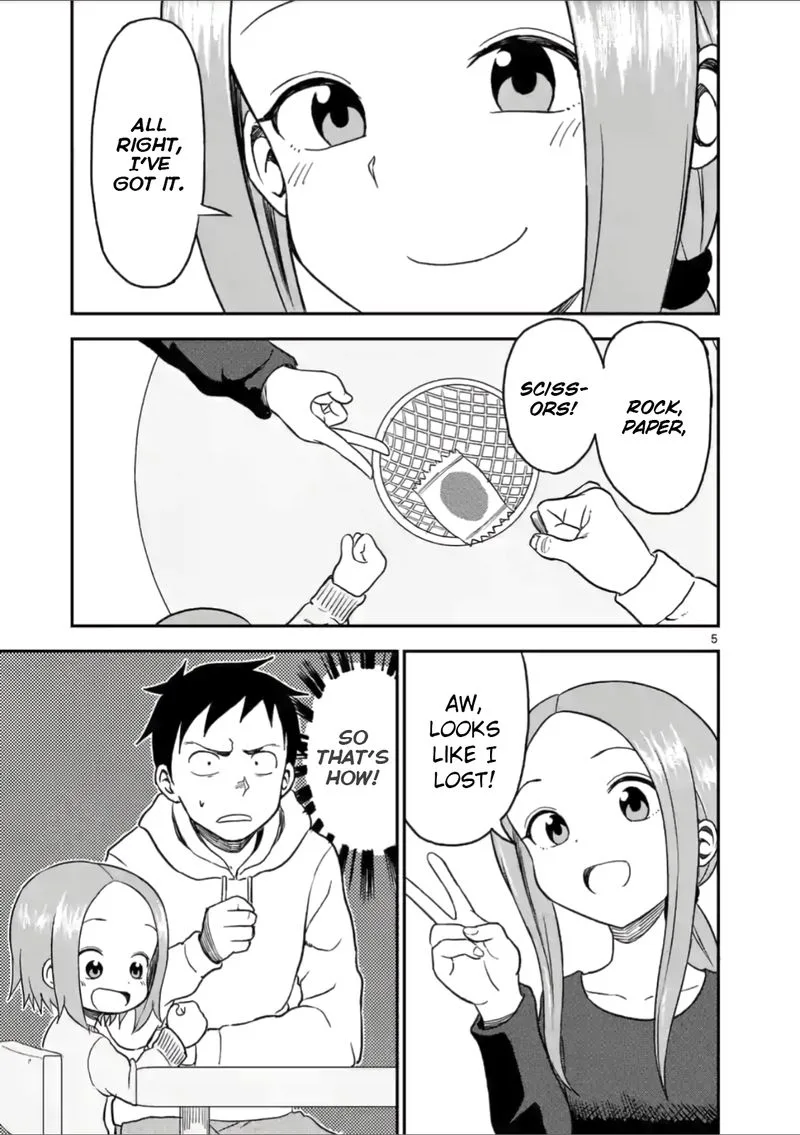 Karakai Jouzu no (Moto) Takagi-san Chapter 27 page 5