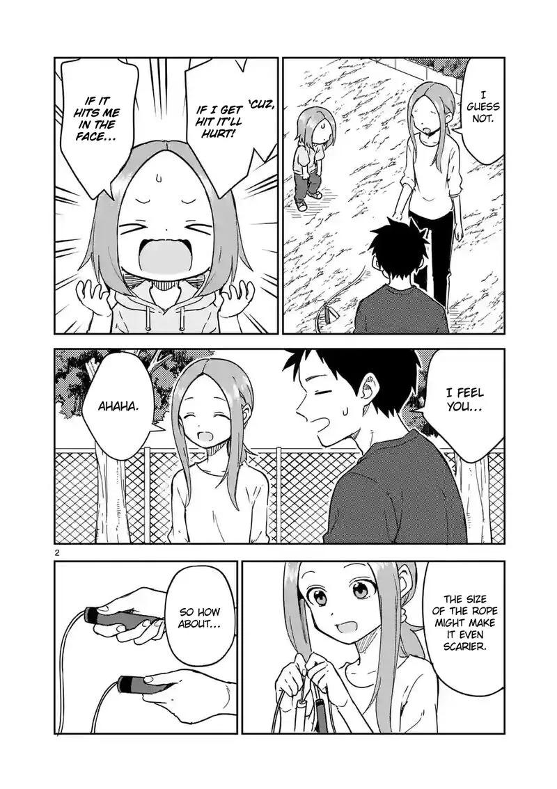 Karakai Jouzu no (Moto) Takagi-san Chapter 271 page 2