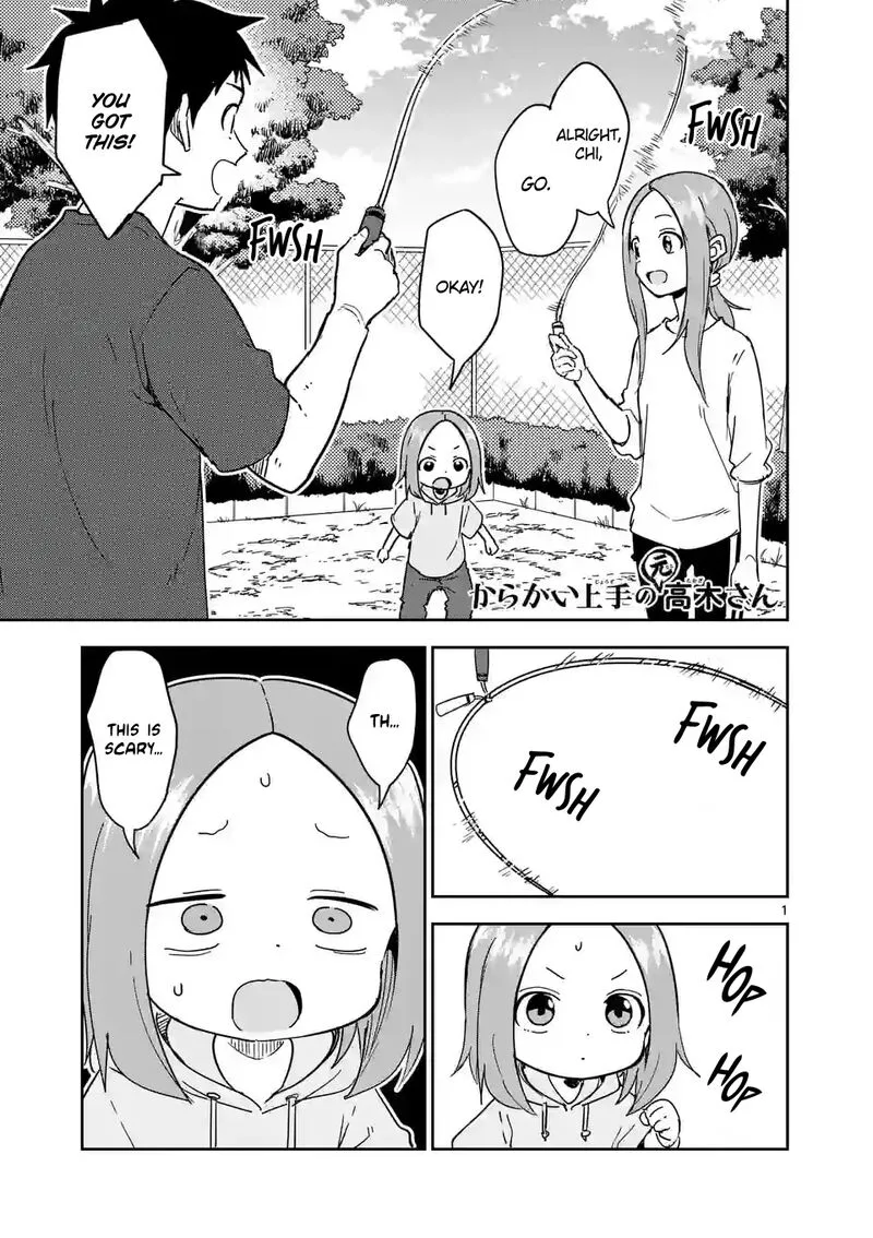 Karakai Jouzu no (Moto) Takagi-san Chapter 271 page 1