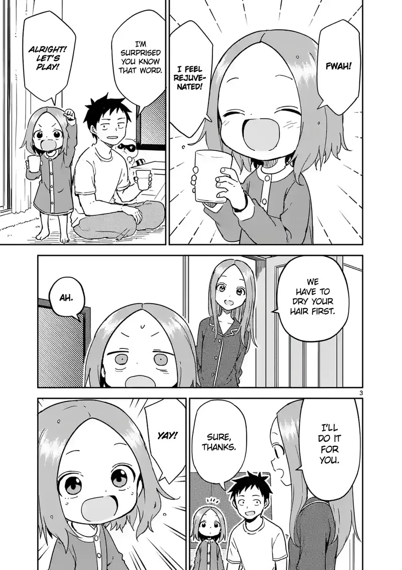 Karakai Jouzu no (Moto) Takagi-san Chapter 273 page 3