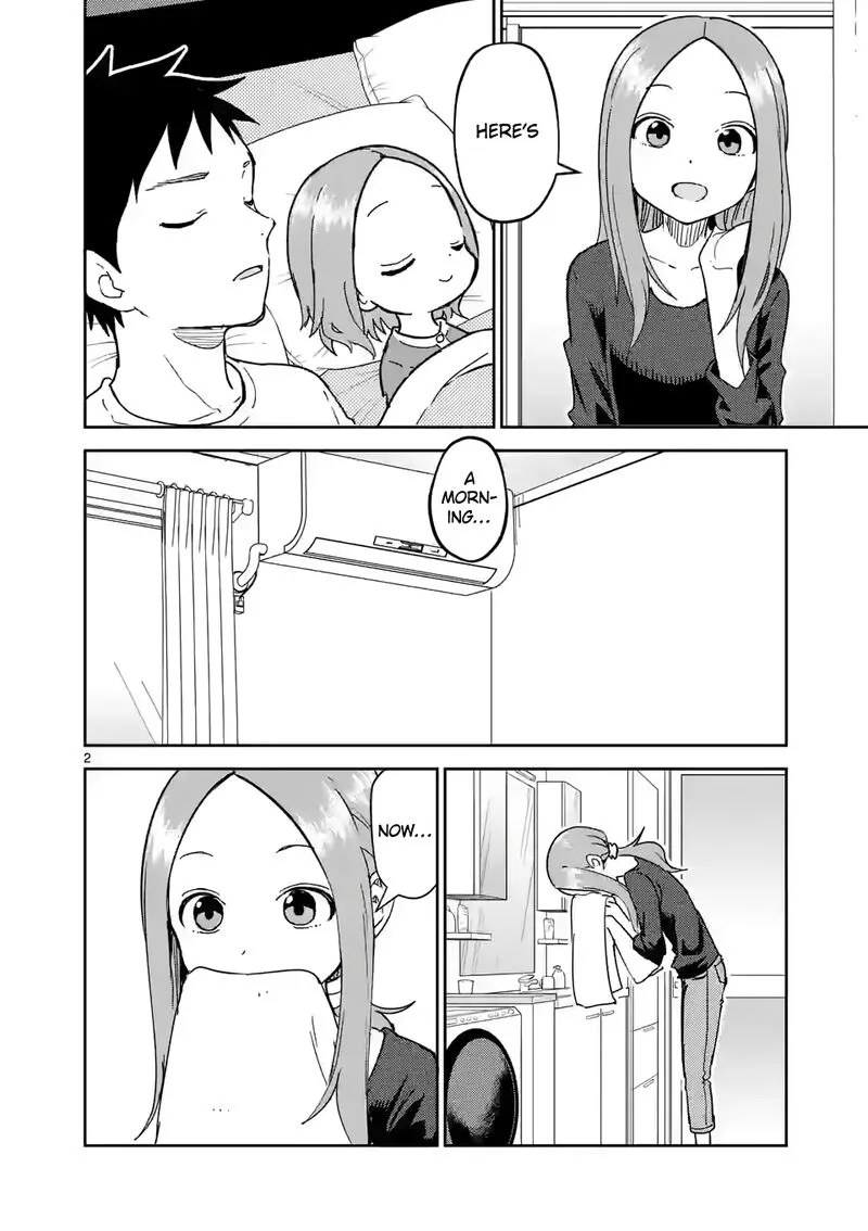 Karakai Jouzu no (Moto) Takagi-san Chapter 274 page 2