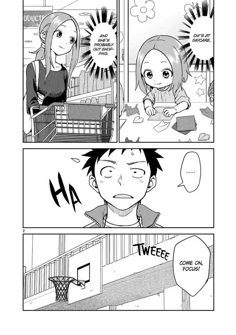 Karakai Jouzu no (Moto) Takagi-san Chapter 275 page 2