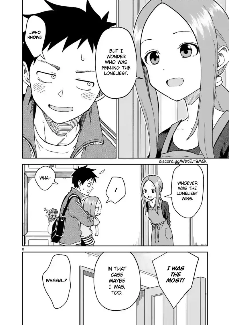 Karakai Jouzu no (Moto) Takagi-san Chapter 275 page 8