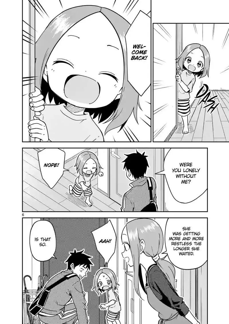 Karakai Jouzu no (Moto) Takagi-san Chapter 275 page 6