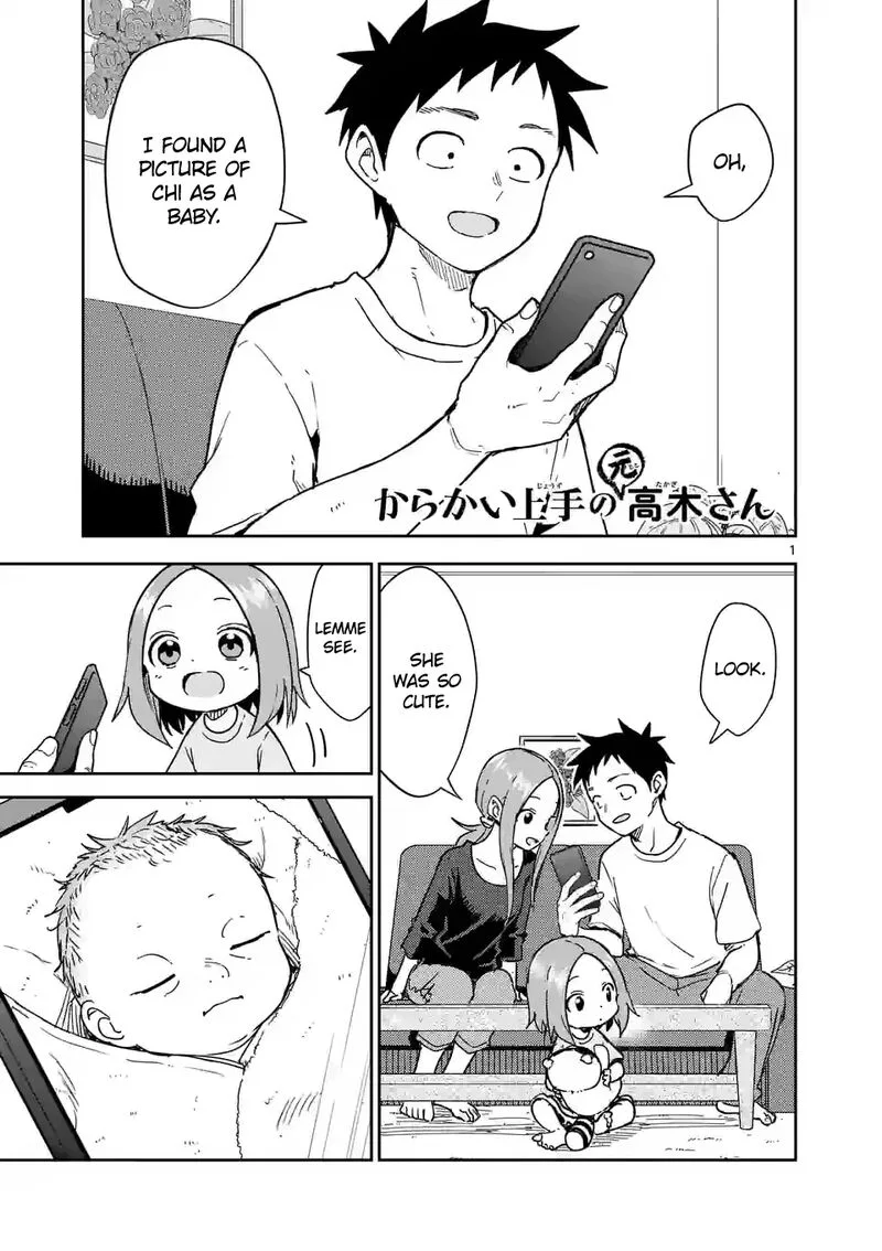 Karakai Jouzu no (Moto) Takagi-san Chapter 276 page 1