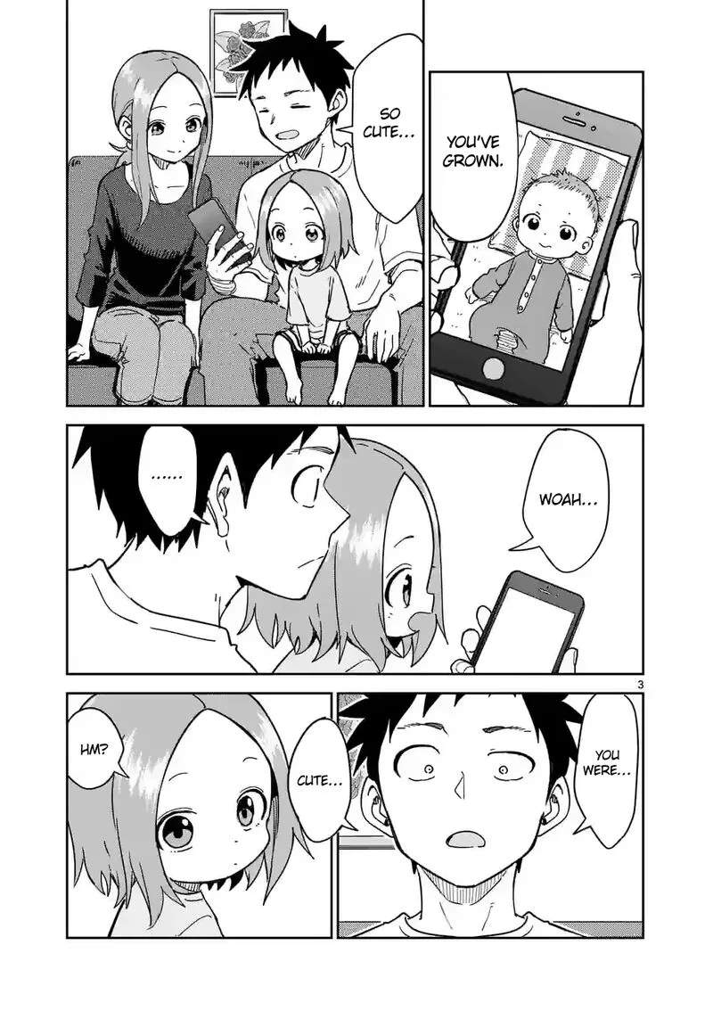 Karakai Jouzu no (Moto) Takagi-san Chapter 276 page 3