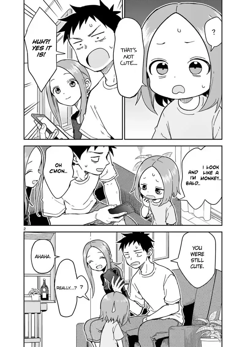 Karakai Jouzu no (Moto) Takagi-san Chapter 276 page 2