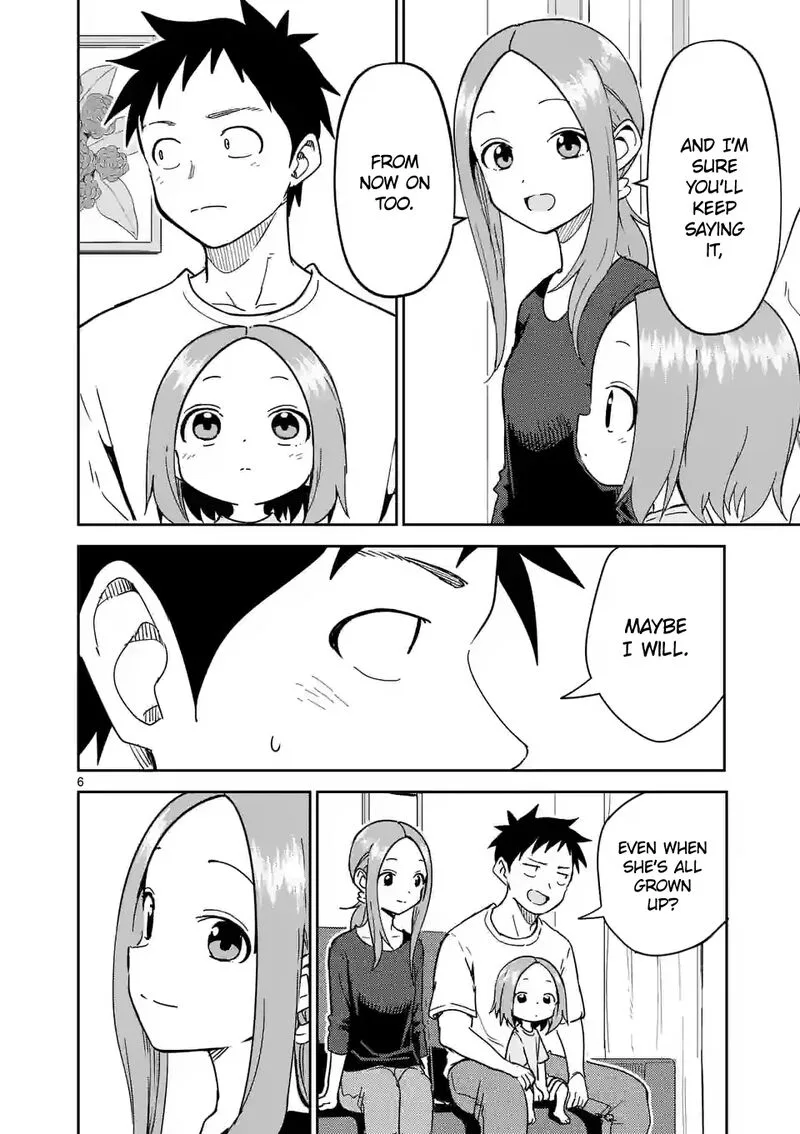 Karakai Jouzu no (Moto) Takagi-san Chapter 276 page 6