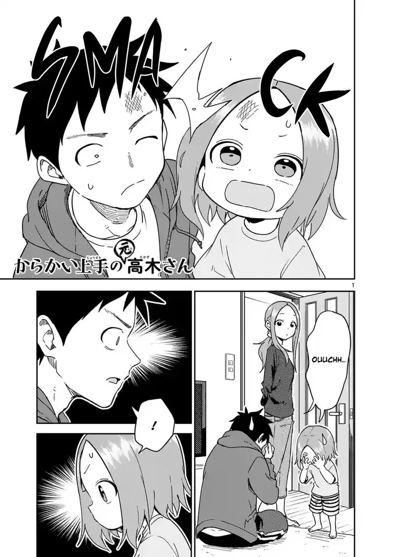 Karakai Jouzu no (Moto) Takagi-san Chapter 277 page 1