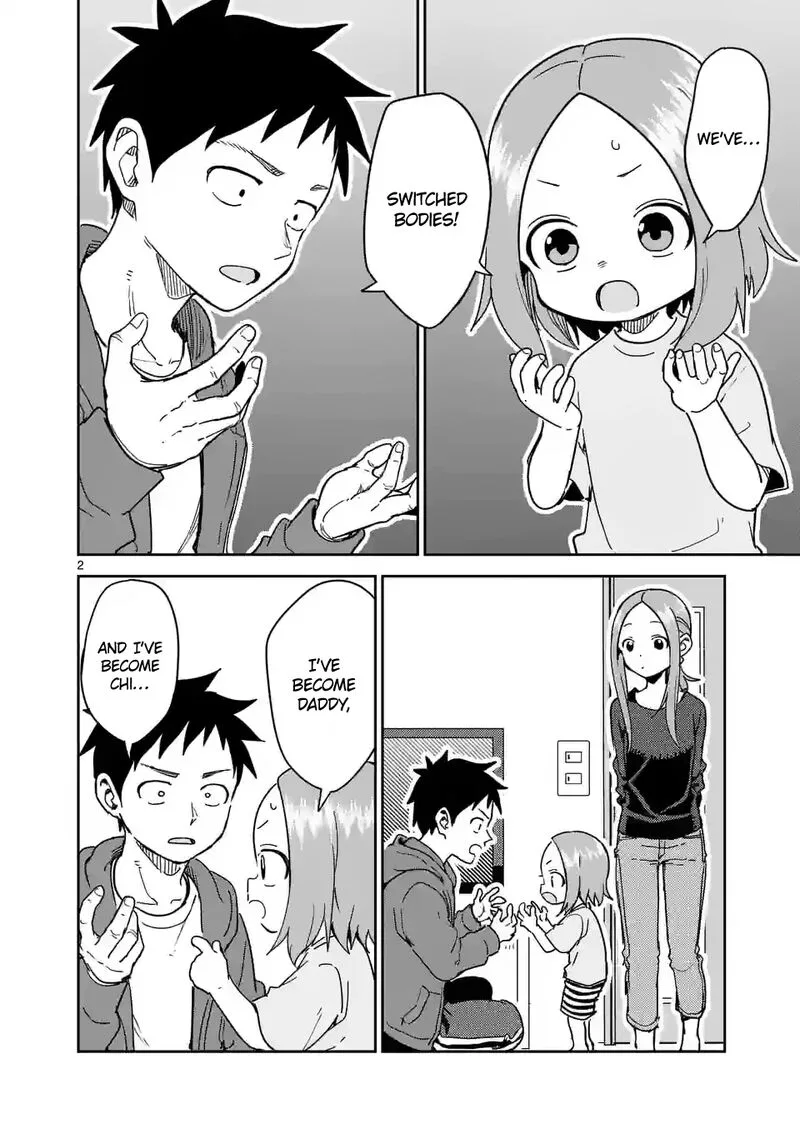 Karakai Jouzu no (Moto) Takagi-san Chapter 277 page 2
