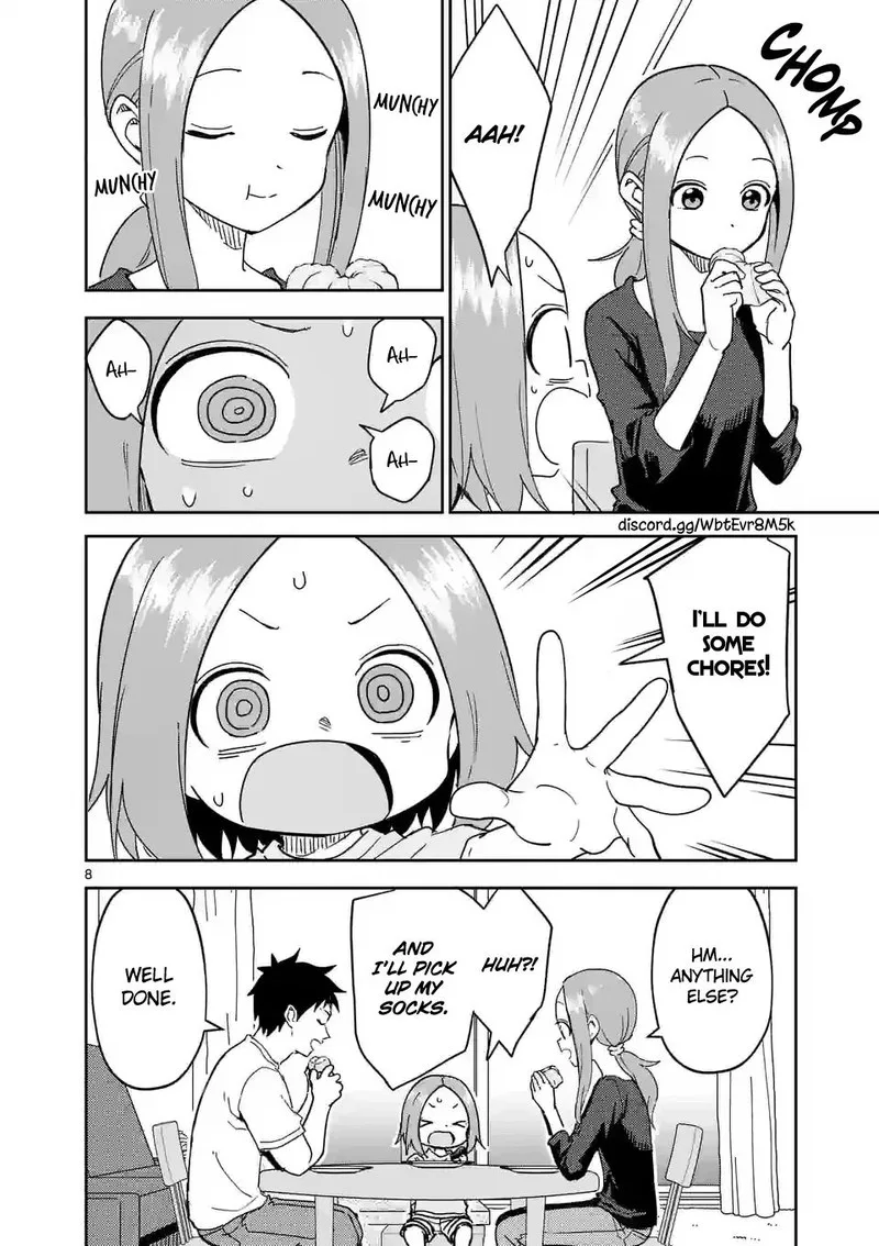 Karakai Jouzu no (Moto) Takagi-san Chapter 278 page 8