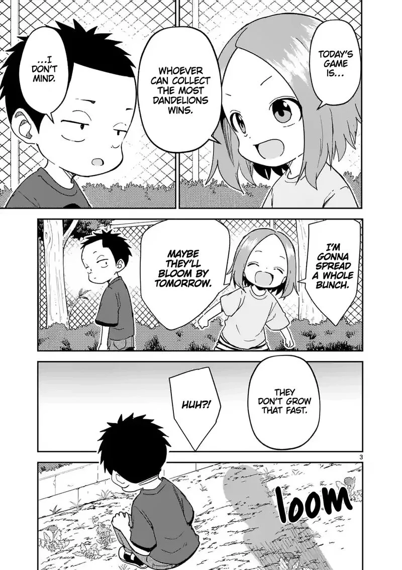 Karakai Jouzu no (Moto) Takagi-san Chapter 279 page 3
