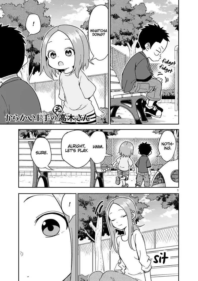 Karakai Jouzu no (Moto) Takagi-san Chapter 279 page 1