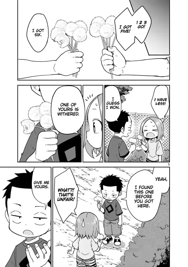 Karakai Jouzu no (Moto) Takagi-san Chapter 279 page 5