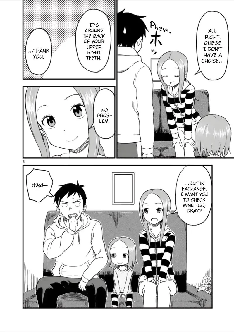 Karakai Jouzu no (Moto) Takagi-san Chapter 28 page 8