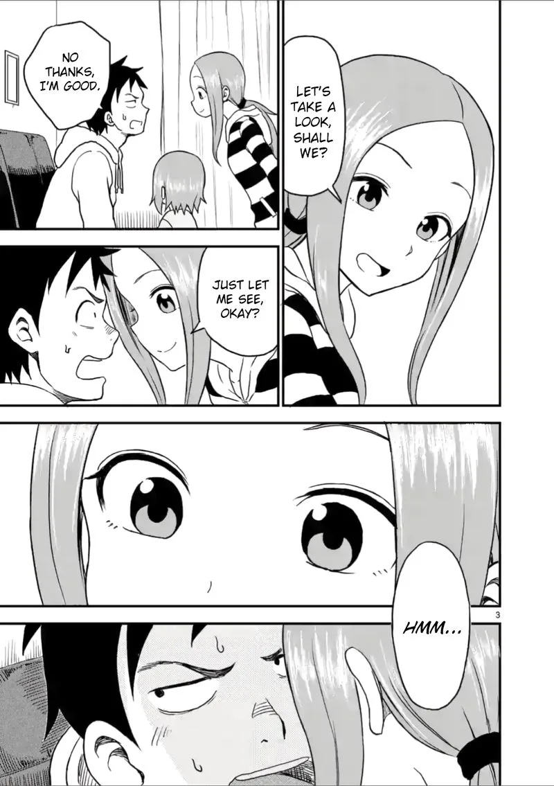 Karakai Jouzu no (Moto) Takagi-san Chapter 28 page 3