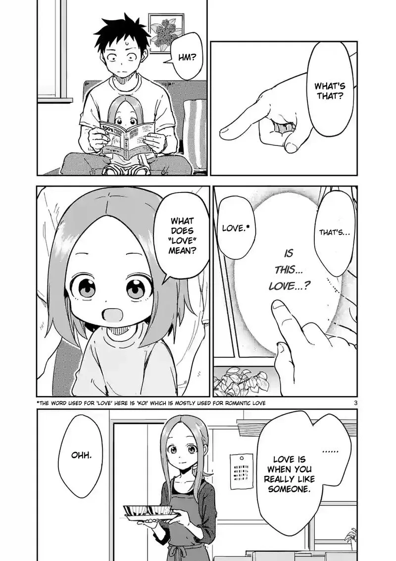 Karakai Jouzu no (Moto) Takagi-san Chapter 280 page 3
