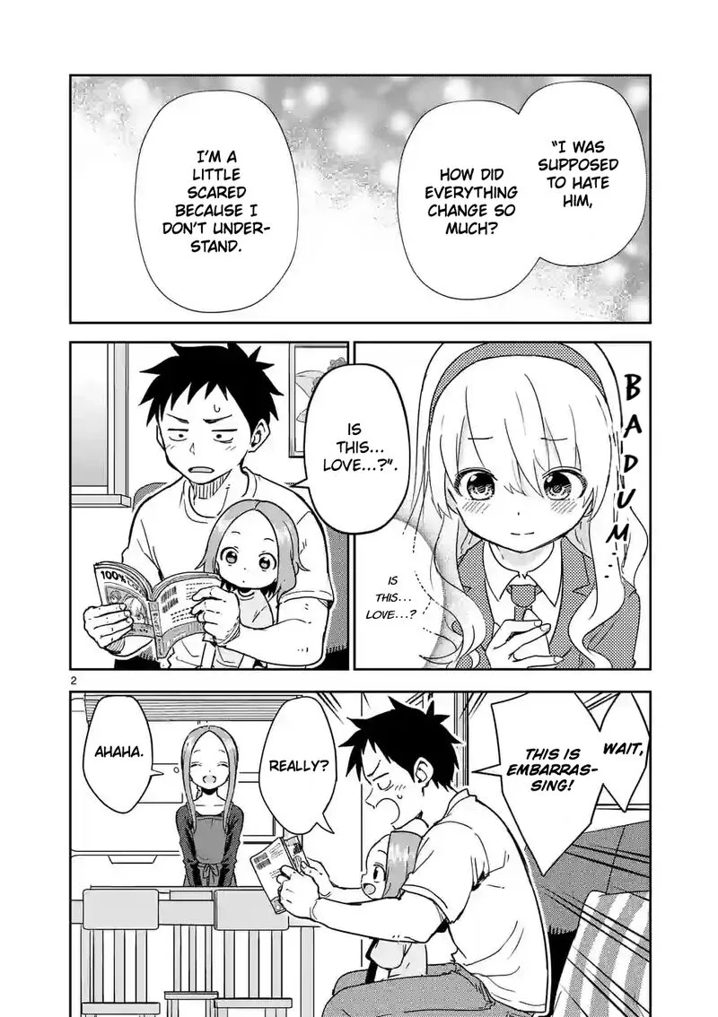 Karakai Jouzu no (Moto) Takagi-san Chapter 280 page 2