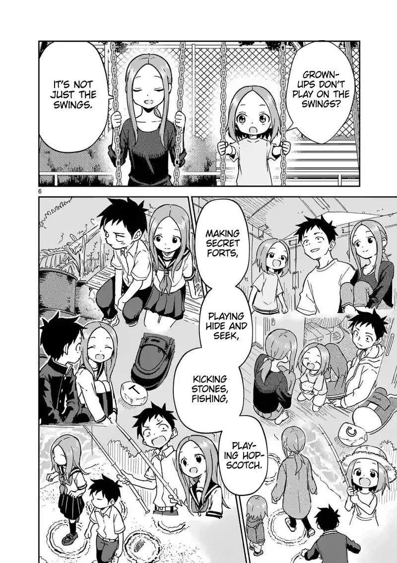 Karakai Jouzu no (Moto) Takagi-san Chapter 281 page 6