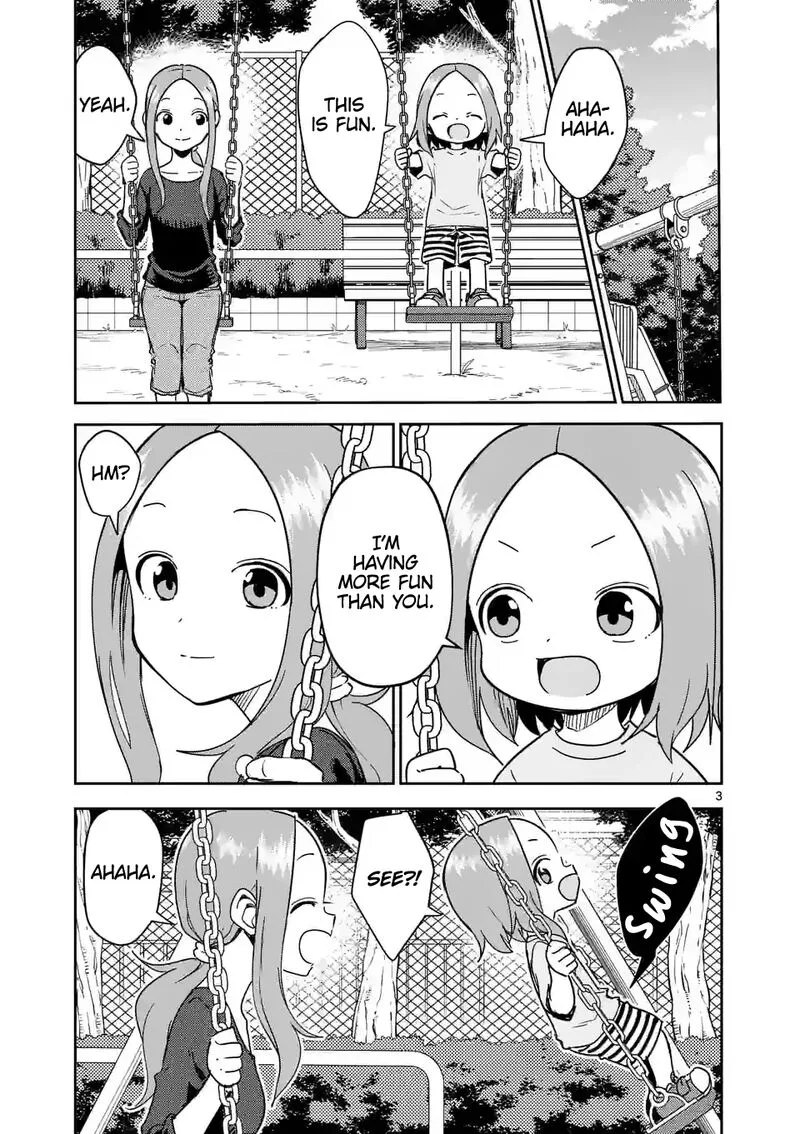 Karakai Jouzu no (Moto) Takagi-san Chapter 281 page 3