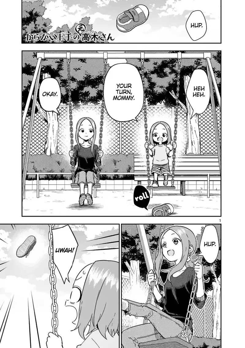 Karakai Jouzu no (Moto) Takagi-san Chapter 281 page 1