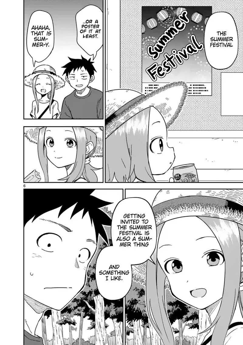 Karakai Jouzu no (Moto) Takagi-san Chapter 282 page 6