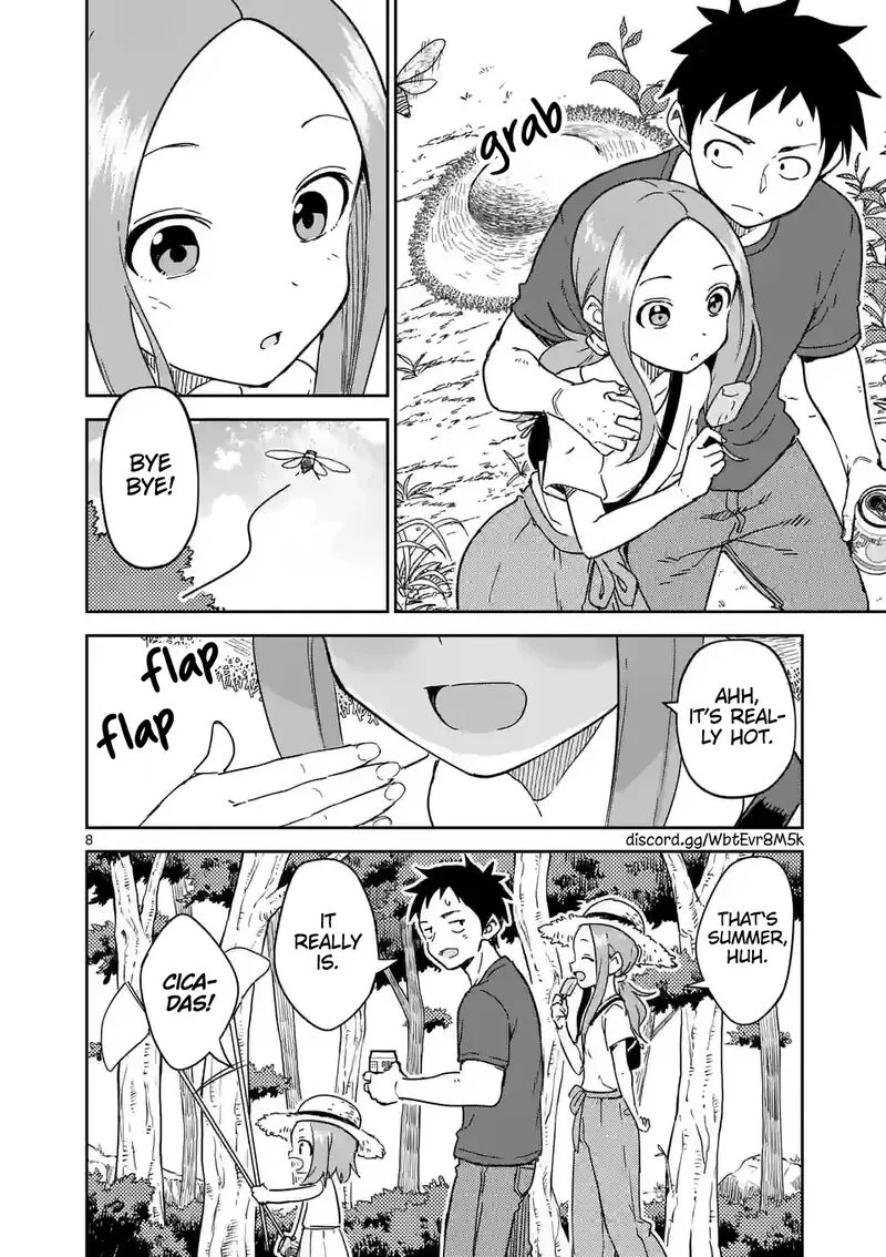 Karakai Jouzu no (Moto) Takagi-san Chapter 282 page 8
