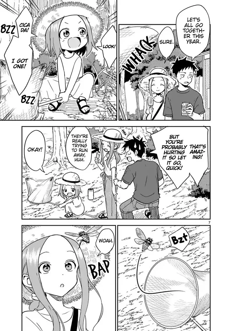 Karakai Jouzu no (Moto) Takagi-san Chapter 282 page 7