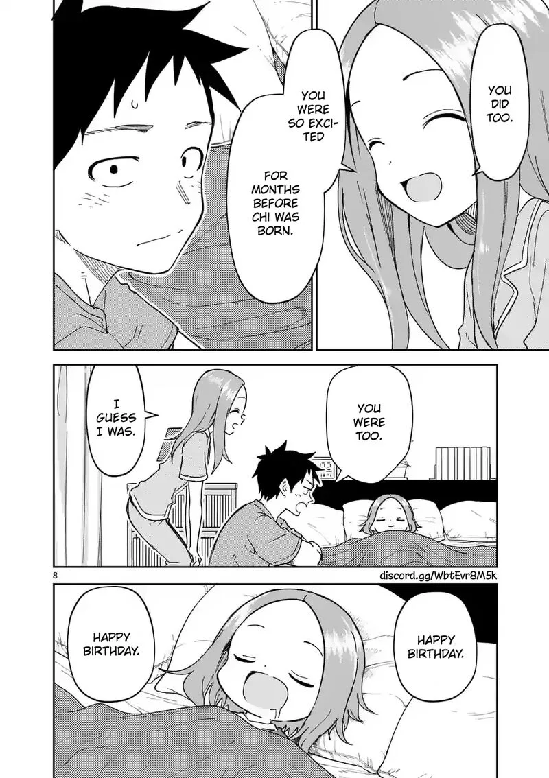 Karakai Jouzu no (Moto) Takagi-san Chapter 283 page 8