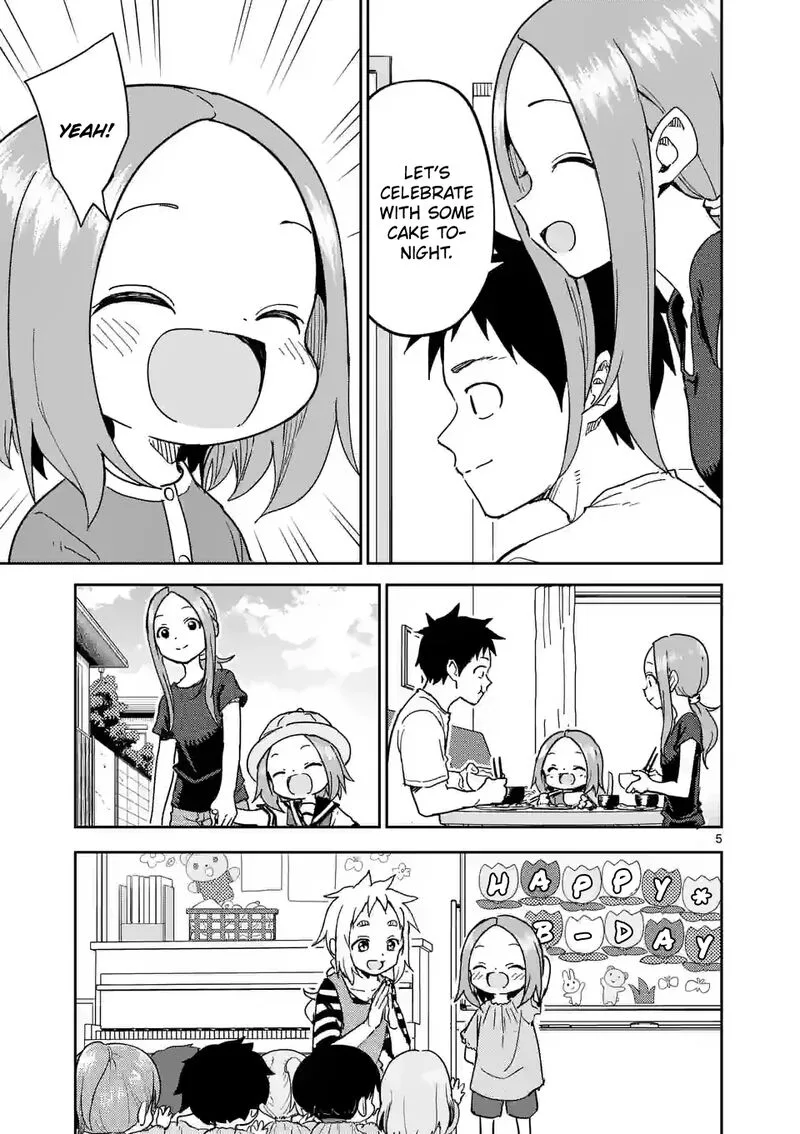 Karakai Jouzu no (Moto) Takagi-san Chapter 283 page 5