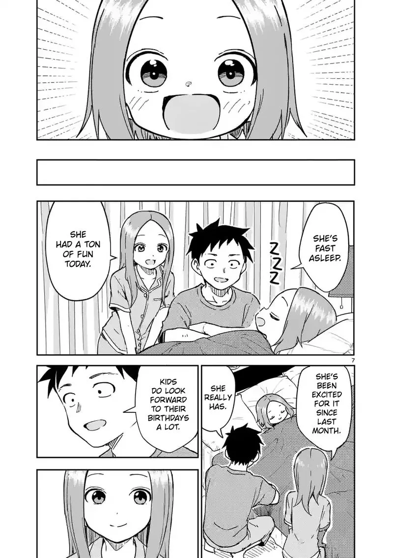 Karakai Jouzu no (Moto) Takagi-san Chapter 283 page 7