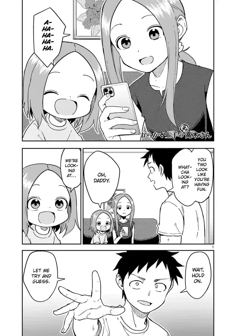 Karakai Jouzu no (Moto) Takagi-san Chapter 284 page 1