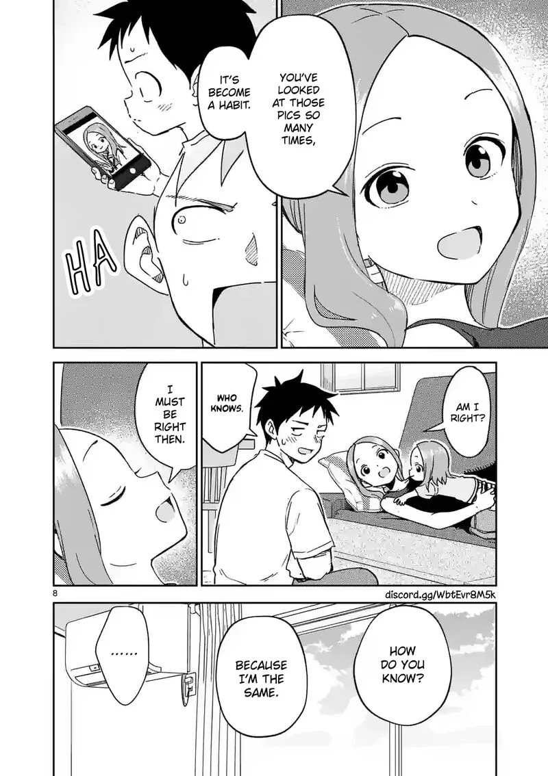 Karakai Jouzu no (Moto) Takagi-san Chapter 284 page 8