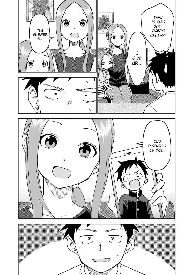 Karakai Jouzu no (Moto) Takagi-san Chapter 284 page 5