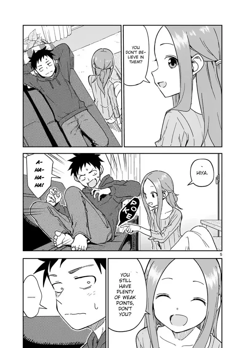 Karakai Jouzu no (Moto) Takagi-san Chapter 285 page 5