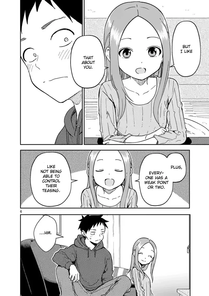Karakai Jouzu no (Moto) Takagi-san Chapter 285 page 6
