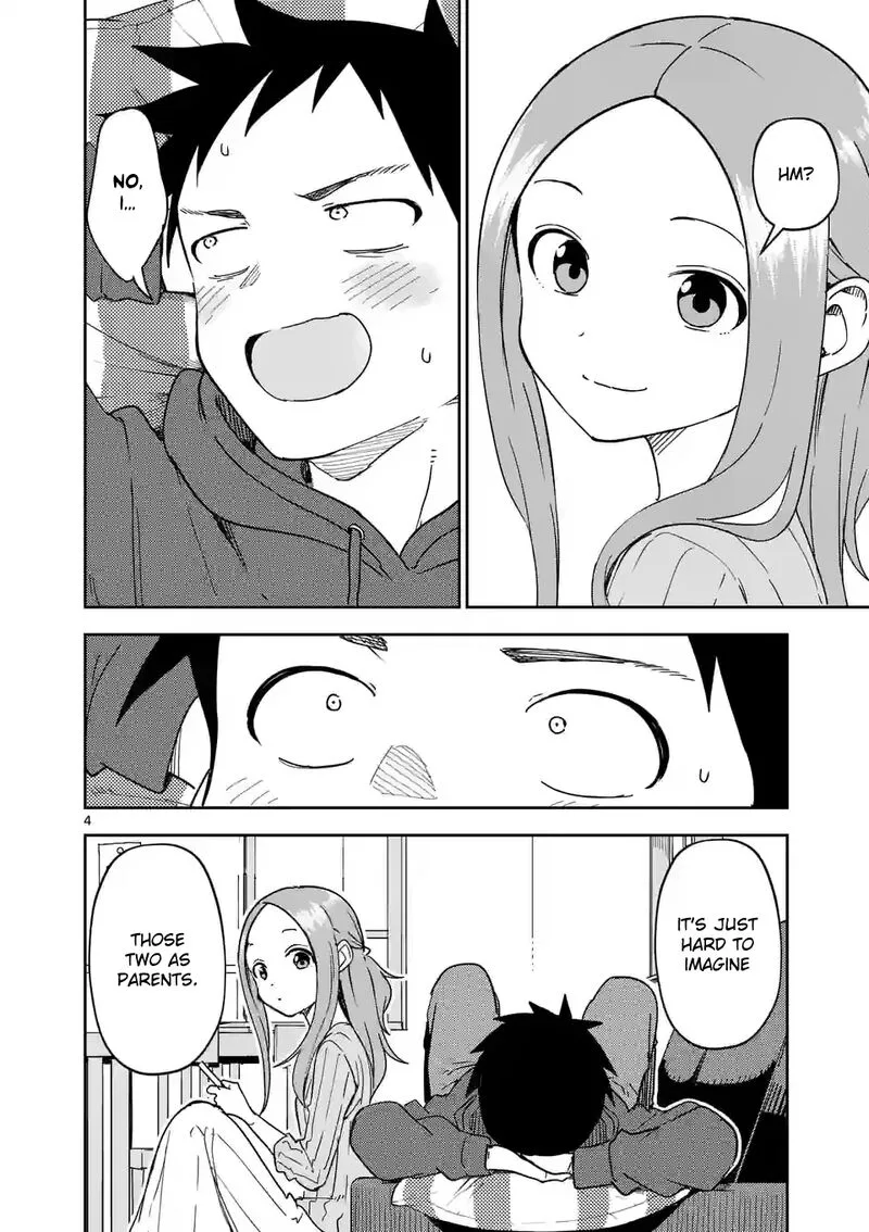 Karakai Jouzu no (Moto) Takagi-san Chapter 285 page 4