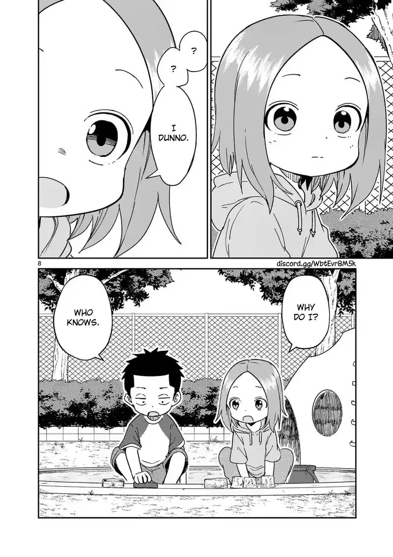 Karakai Jouzu no (Moto) Takagi-san Chapter 286 page 8