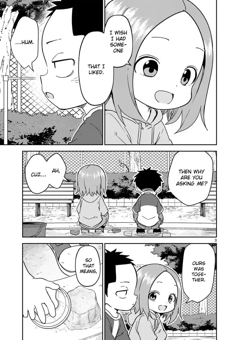 Karakai Jouzu no (Moto) Takagi-san Chapter 286 page 3
