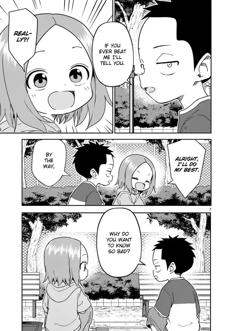Karakai Jouzu no (Moto) Takagi-san Chapter 286 page 7