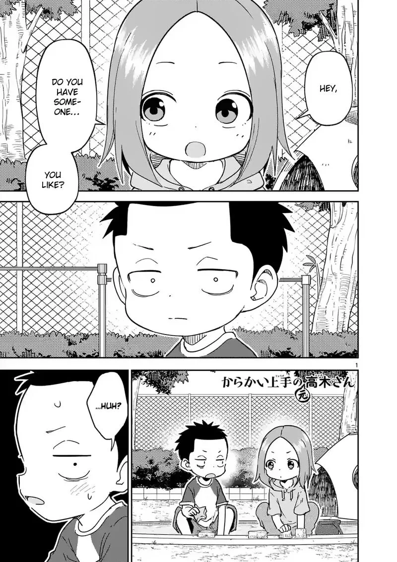 Karakai Jouzu no (Moto) Takagi-san Chapter 286 page 1