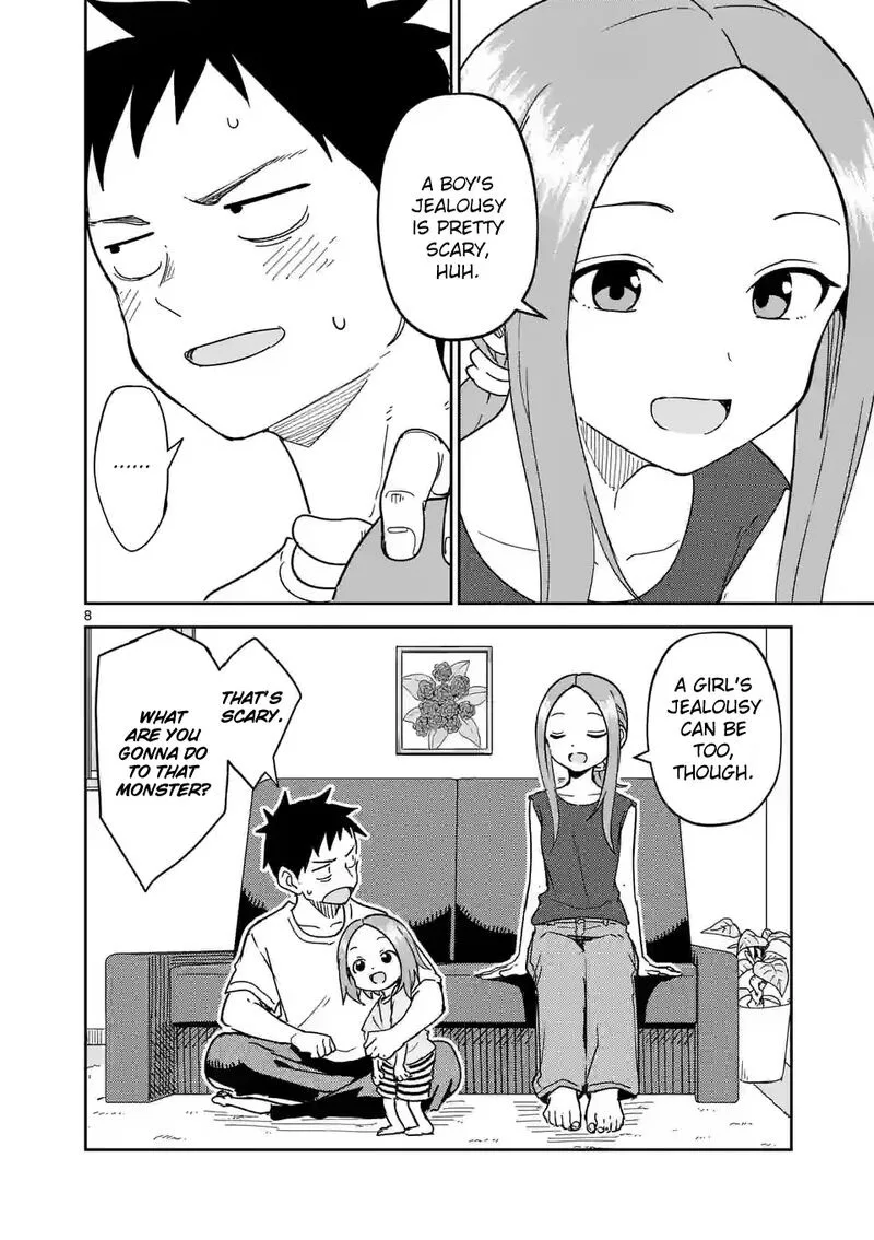 Karakai Jouzu no (Moto) Takagi-san Chapter 287 page 8
