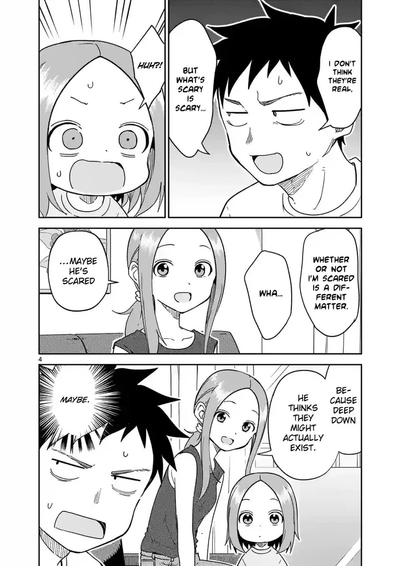 Karakai Jouzu no (Moto) Takagi-san Chapter 287 page 4