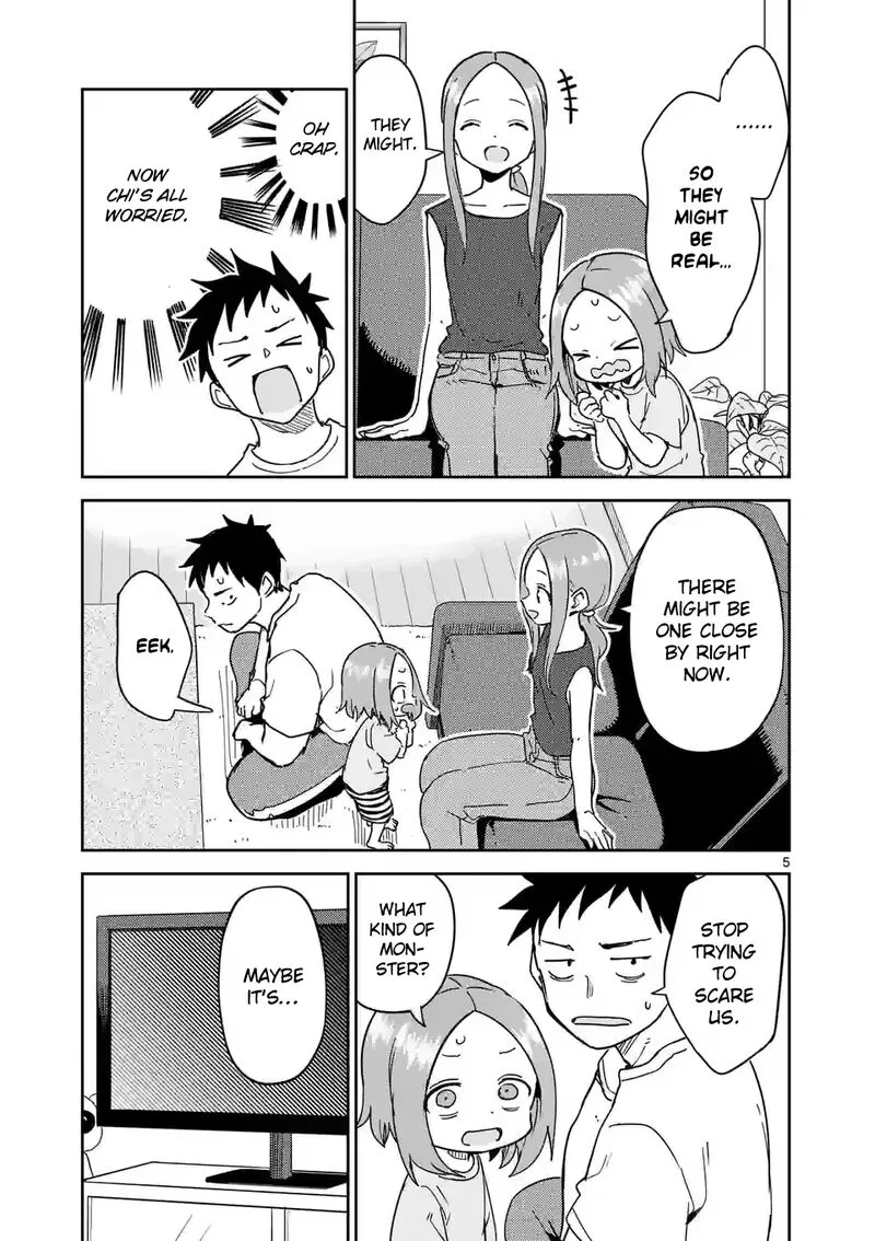 Karakai Jouzu no (Moto) Takagi-san Chapter 287 page 5