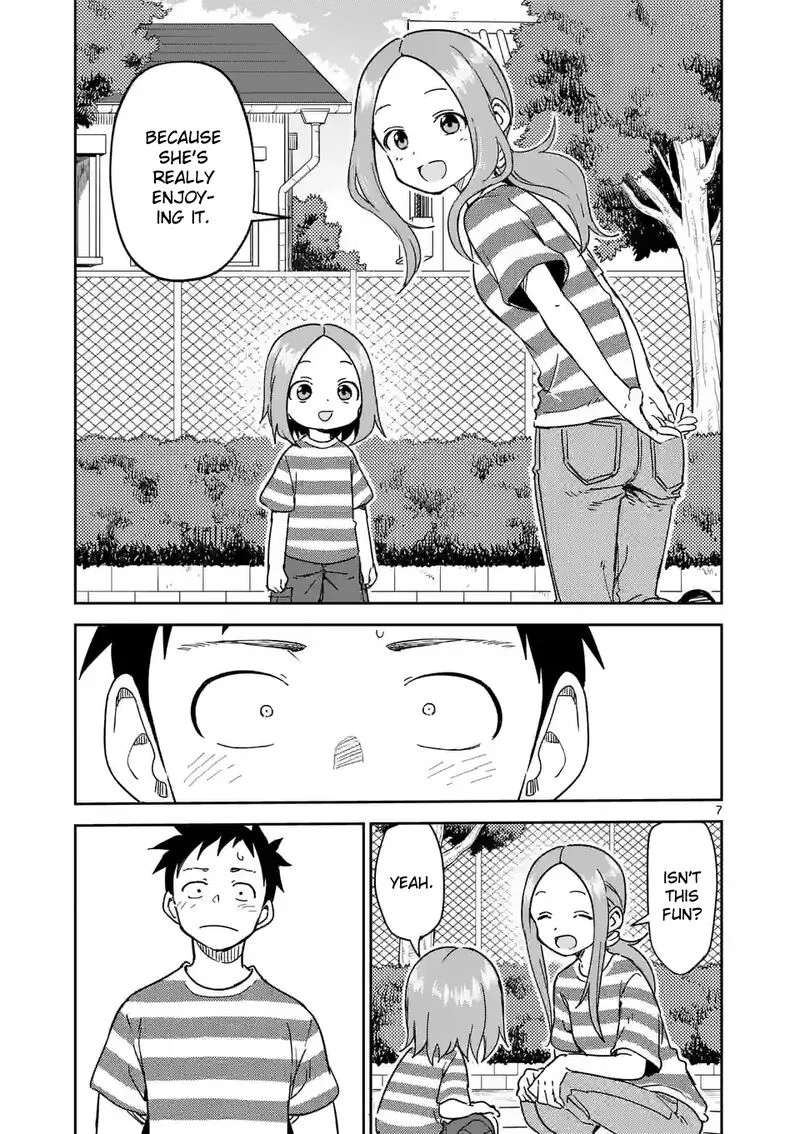Karakai Jouzu no (Moto) Takagi-san Chapter 289 page 7
