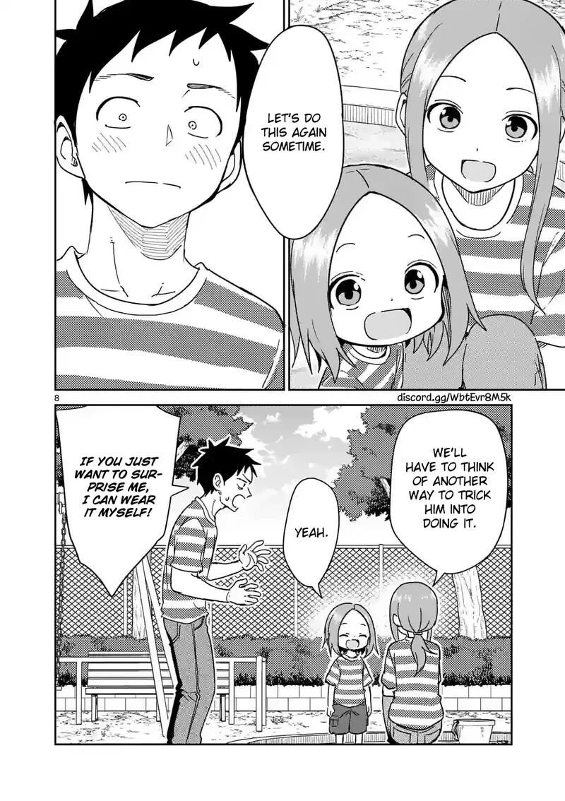 Karakai Jouzu no (Moto) Takagi-san Chapter 289 page 8
