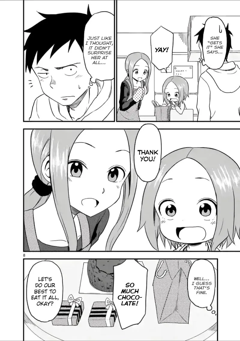 Karakai Jouzu no (Moto) Takagi-san Chapter 29 page 8