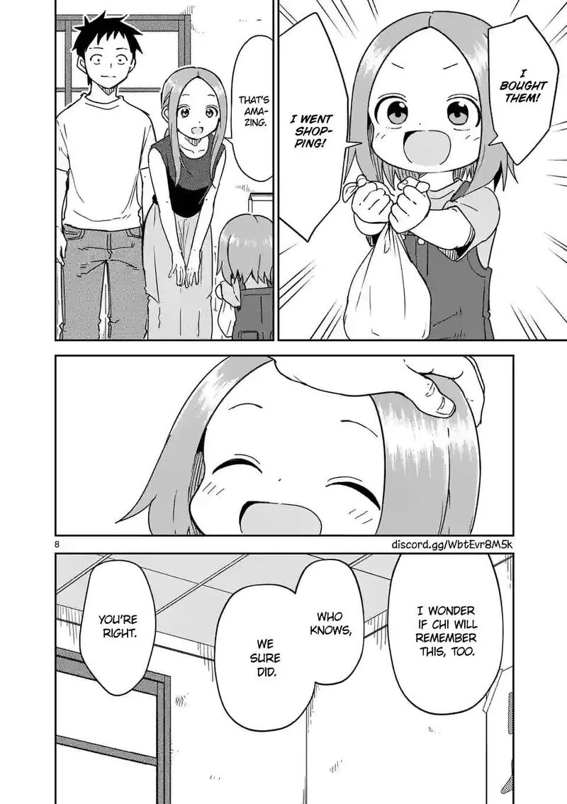 Karakai Jouzu no (Moto) Takagi-san Chapter 291 page 8