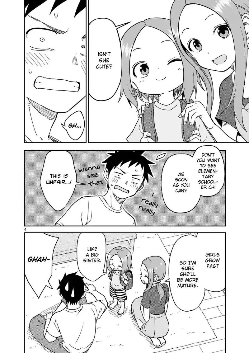 Karakai Jouzu no (Moto) Takagi-san Chapter 292 page 4