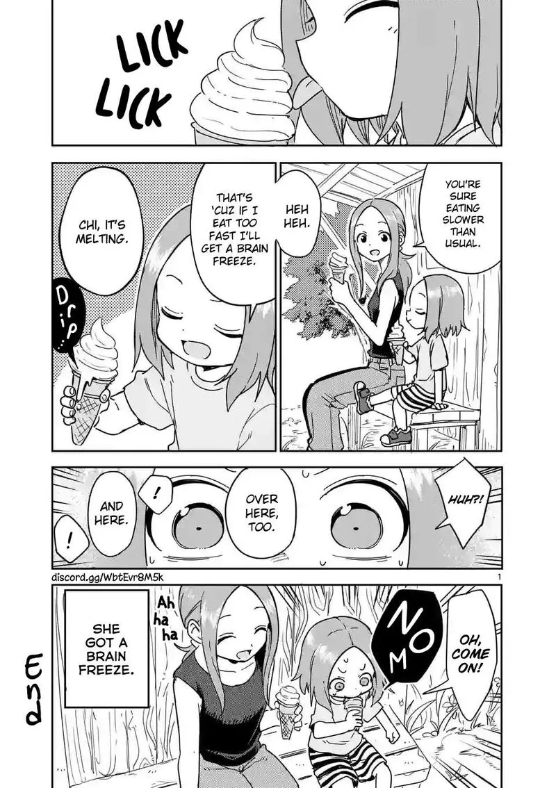 Karakai Jouzu no (Moto) Takagi-san Chapter 293.25 page 1